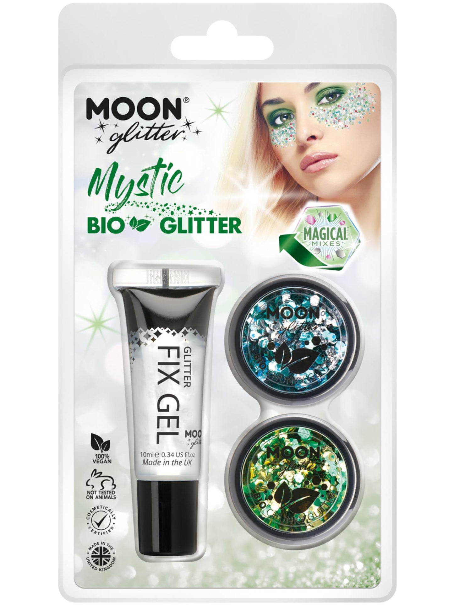 Moon Glitter Mystic Bio Chunky Glitter, Clamshell Wholesale