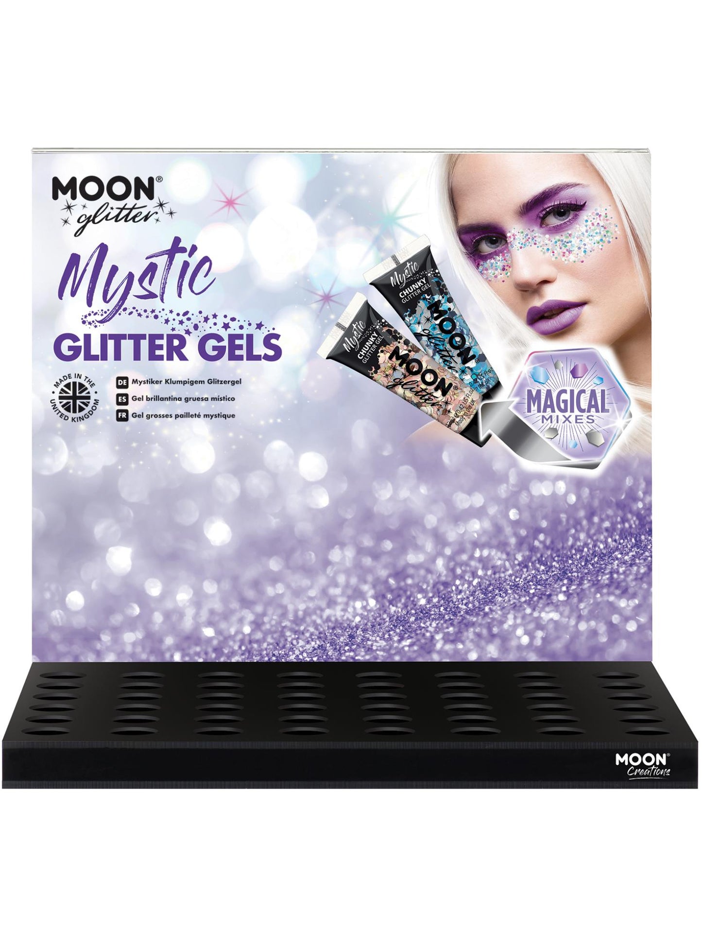 Moon Glitter Mystic Chunky Glitter Gel, Wholesale