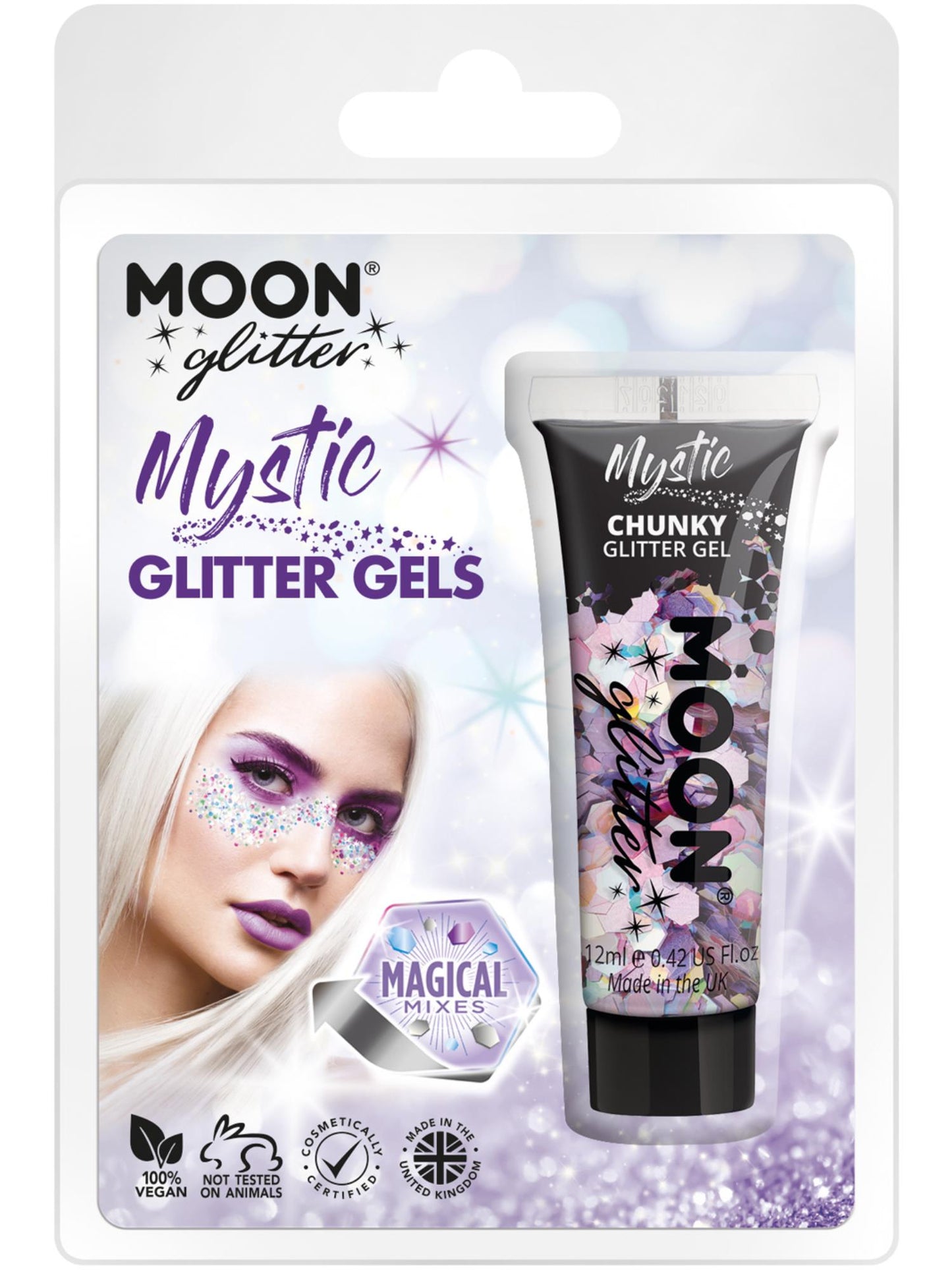 Moon Glitter Mystic Chunky Glitter Gel, Clamshell Wholesale