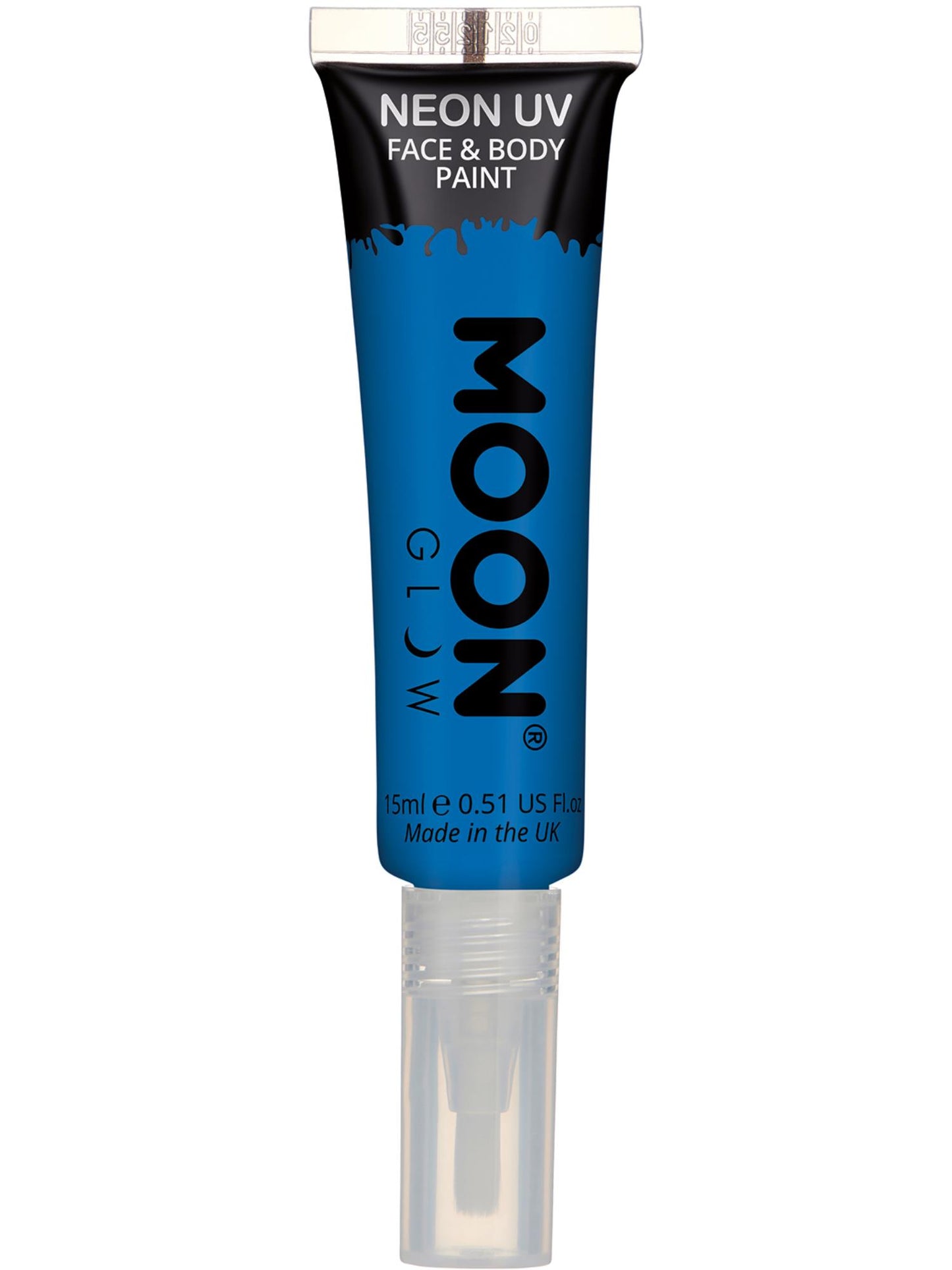 Peinture pour le visage UV néon intense Moon Glow, bleu, vente en gros