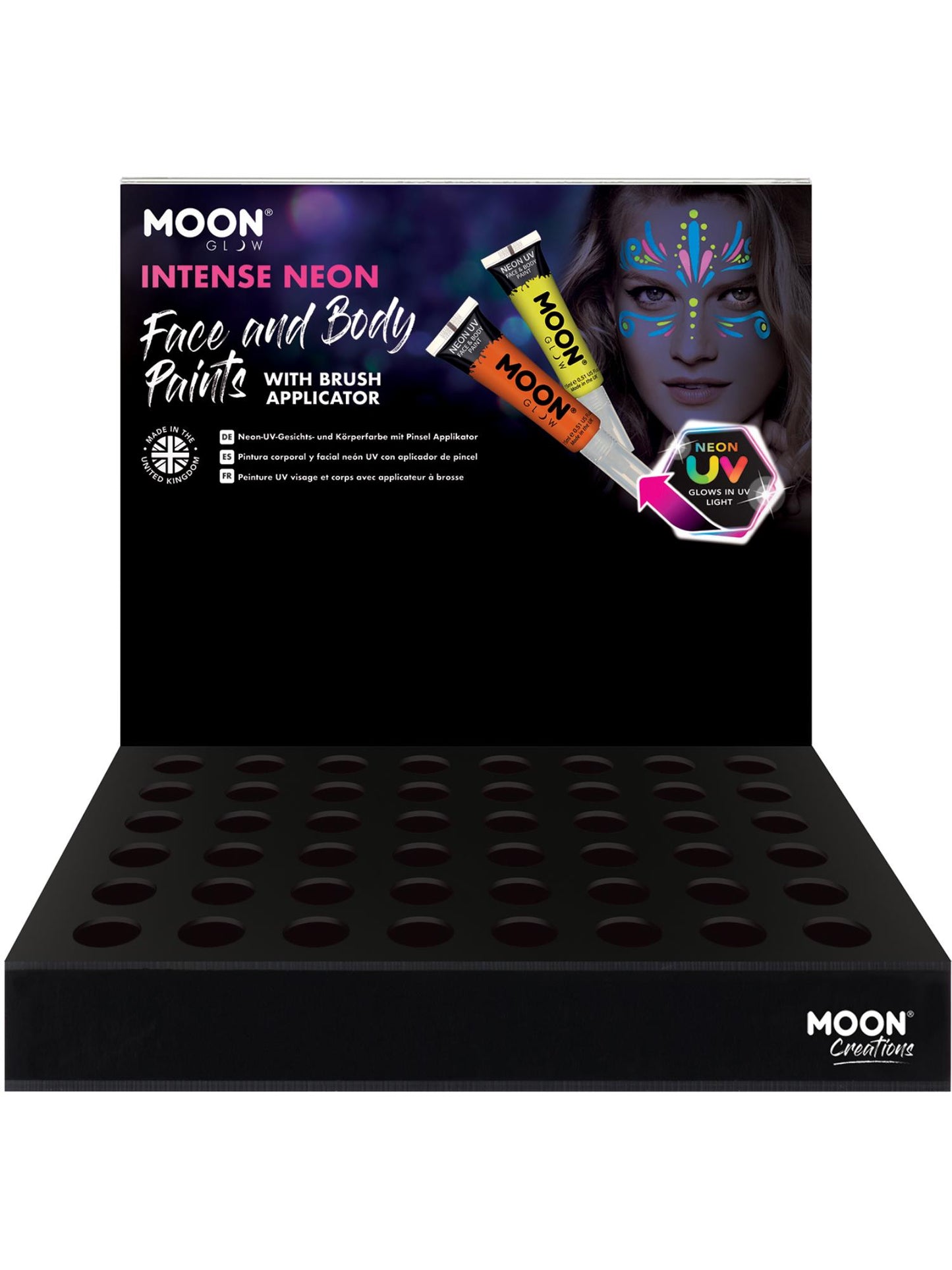 Moon Glow Intense Neon UV Face Paint, Wholesale