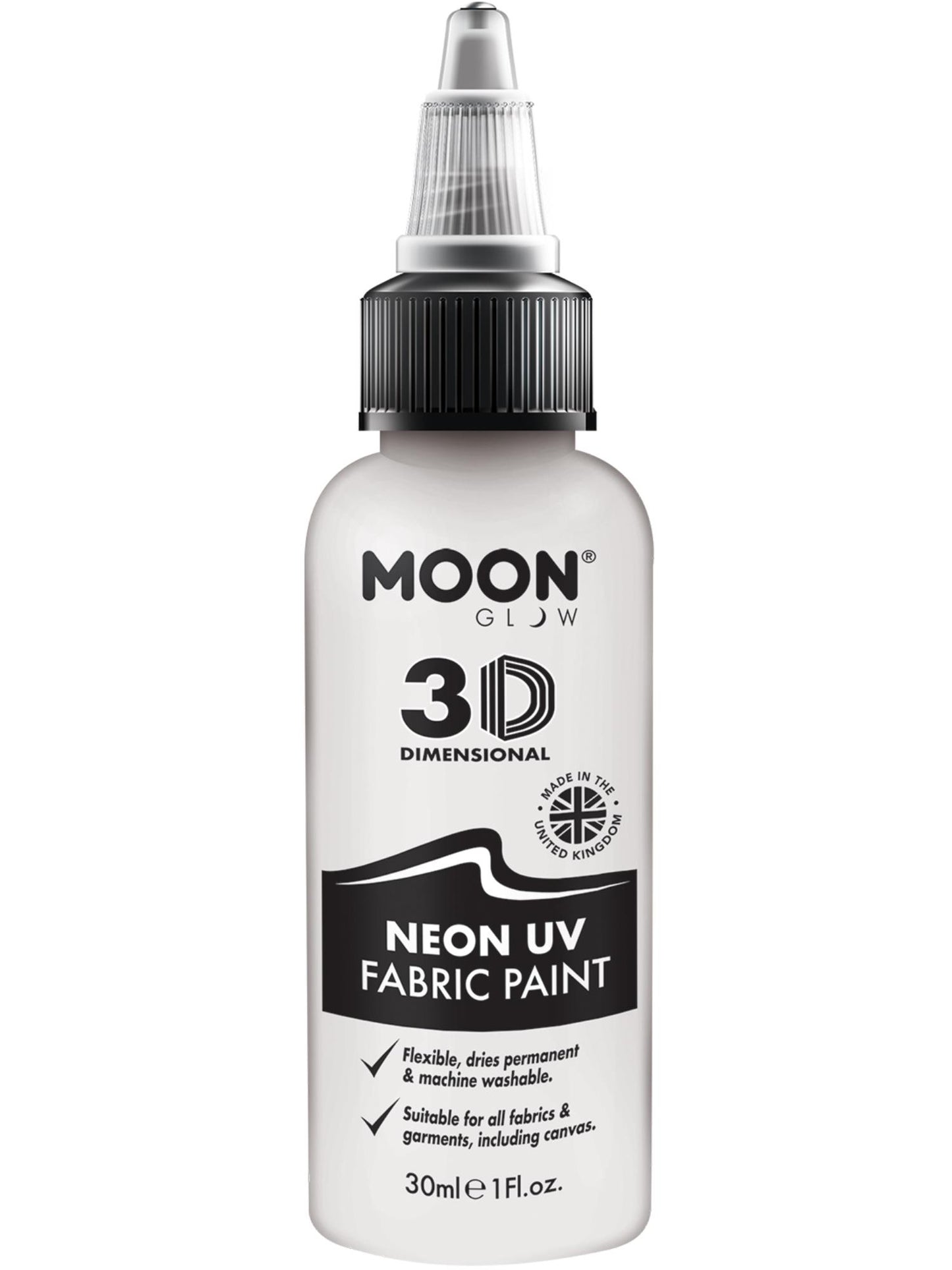 Moon Glow - Neon UV Intense Fabric Paint, White Wholesale