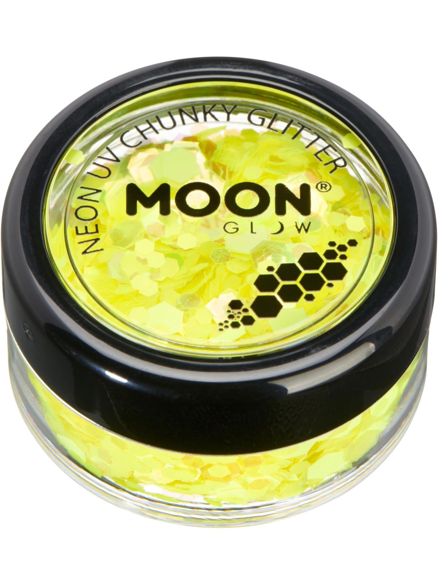 Moon Glow - Neon UV Chunky Glitter, Yellow Wholesale