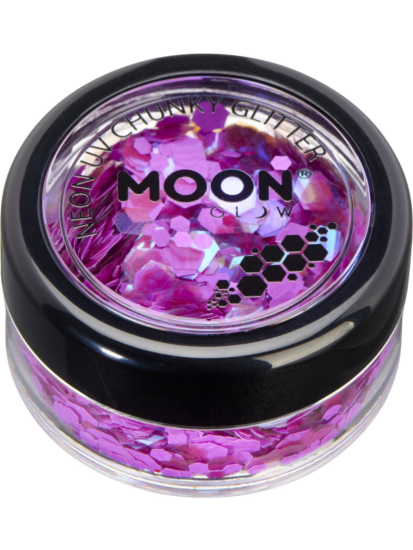 Moon Glow - Neon UV Chunky Glitter, Purple Wholesale