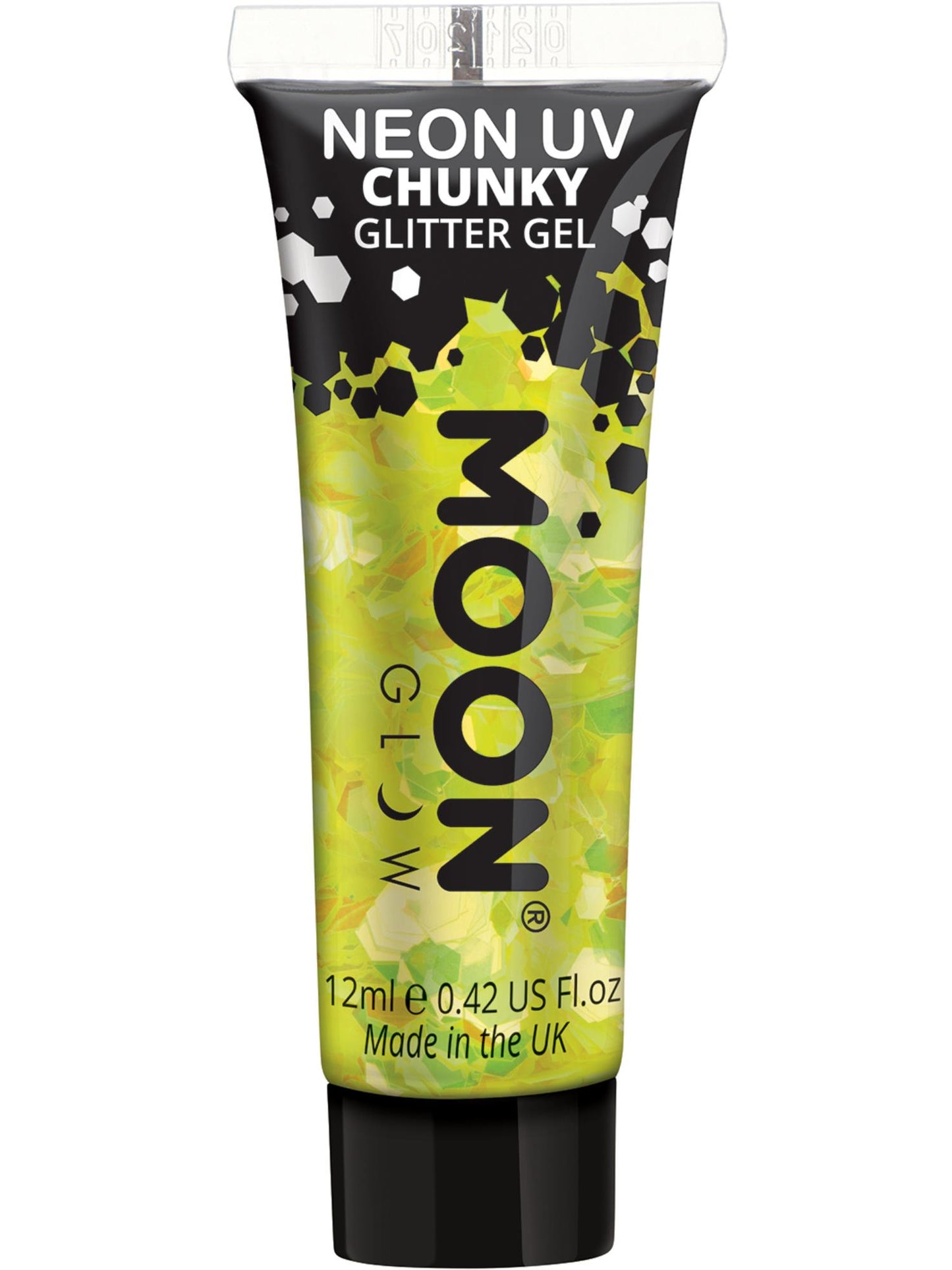 Moon Glow - Neon UV Chunky Glitter Gel, Yellow Wholesale