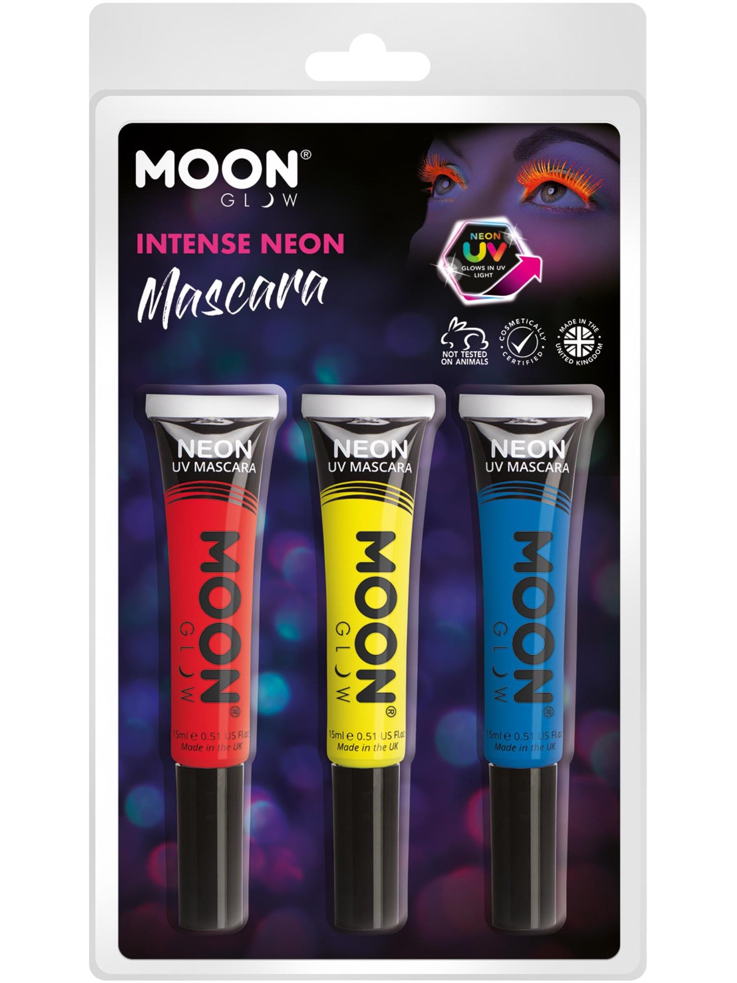 Moon Glow Intense Neon UV Mascara, Wholesale
