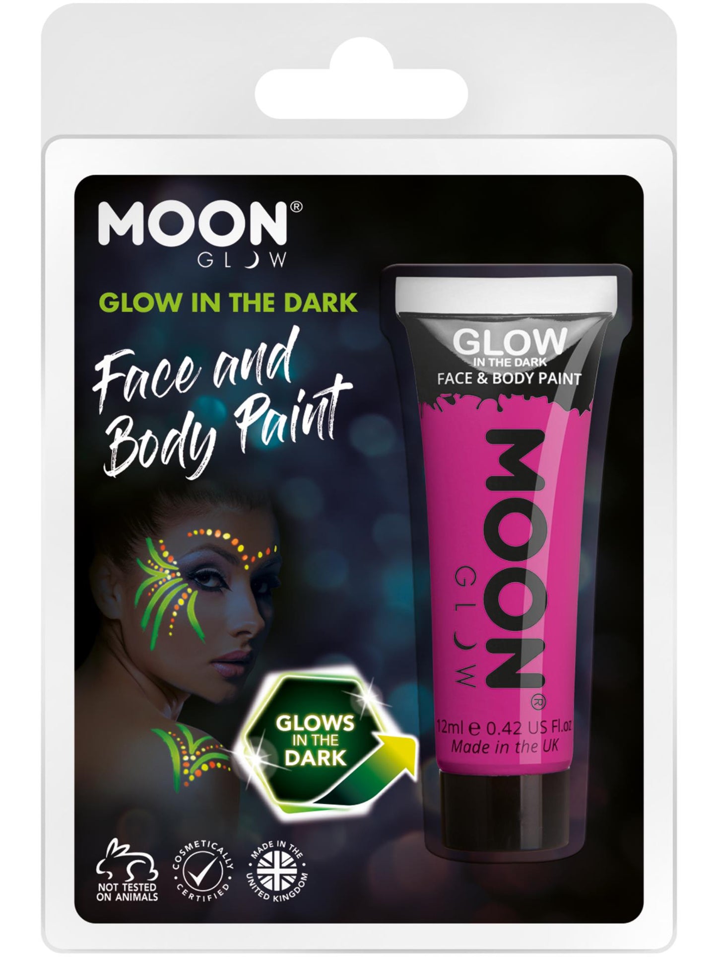Moon Glow - Glow in the Dark Face Paint, Purple Wholesale
