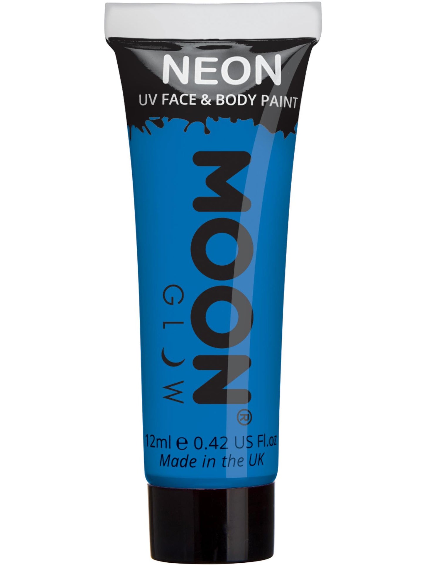 Moon Glow Intense Neon UV Face Paint, Intense Blue Wholesale