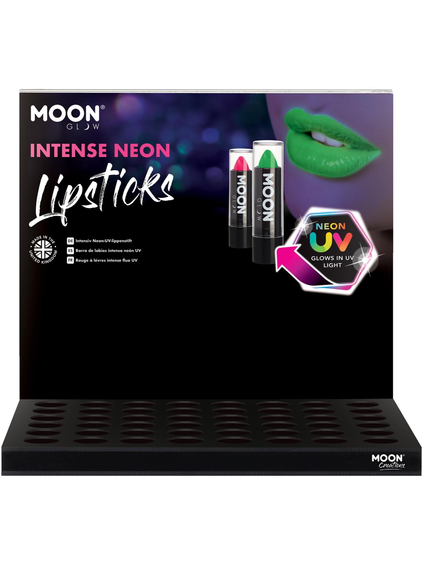 Moon Glow Intense Neon UV Lipstick, Wholesale