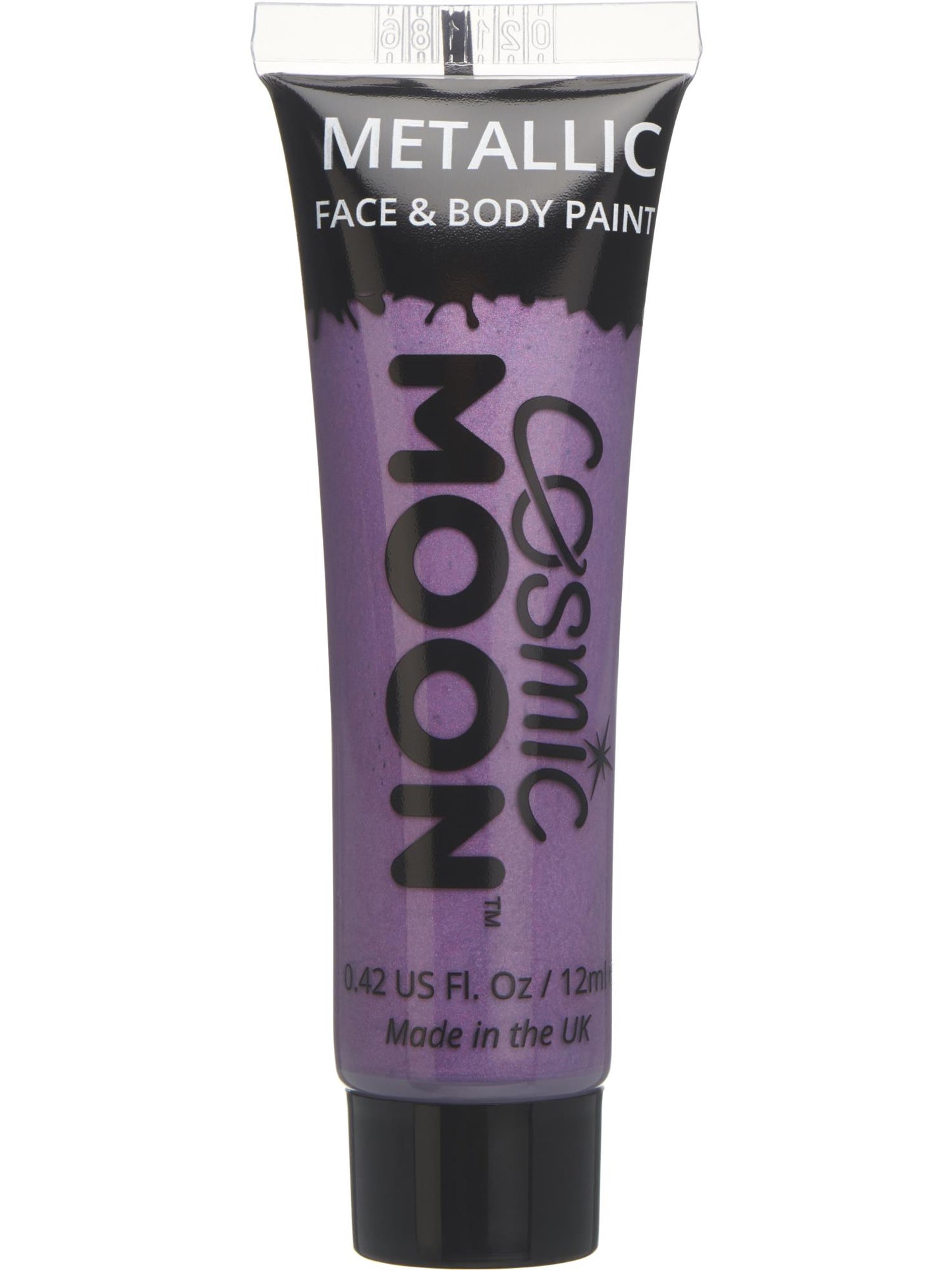 Cosmic Moon Peinture métallique pour le visage et le corps, violet, vente en gros