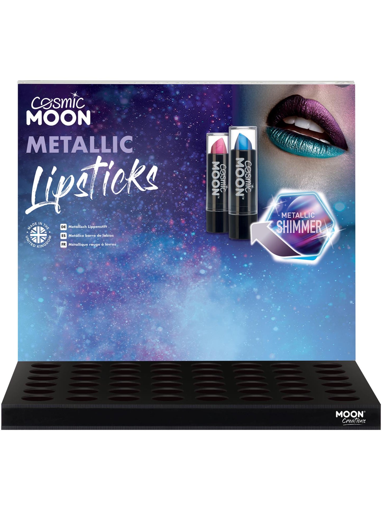 Rouge à lèvres métallique Cosmic Moon, vente en gros