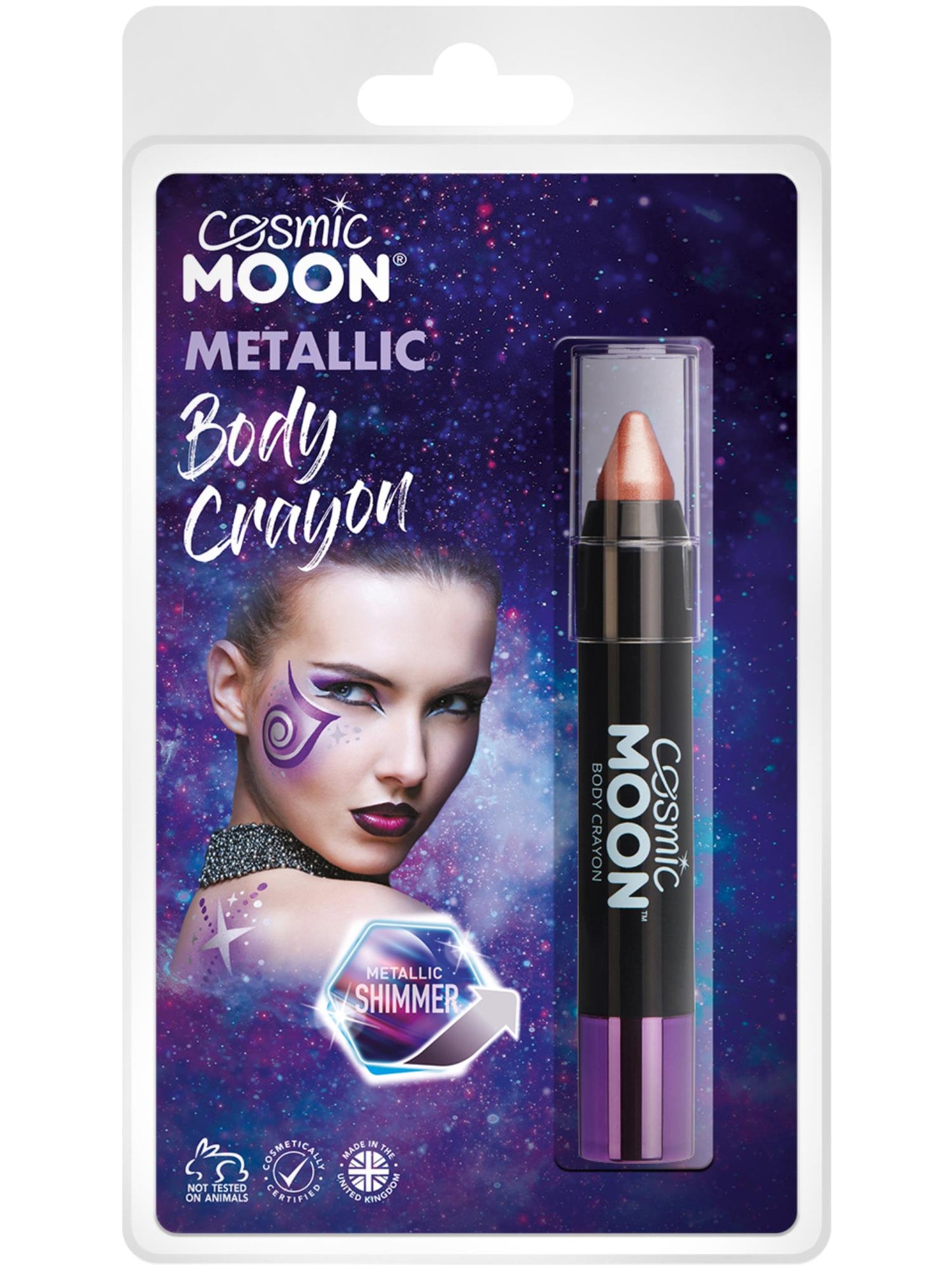 Cosmic Moon Metallic Body Crayons, Rose Gold Wholesale