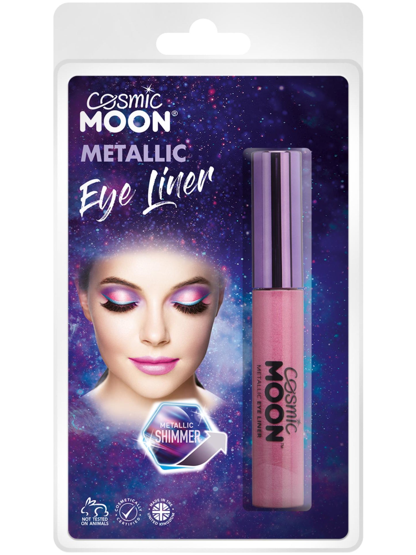 Cosmic Moon Metallic Eye Liner, Pink Wholesale