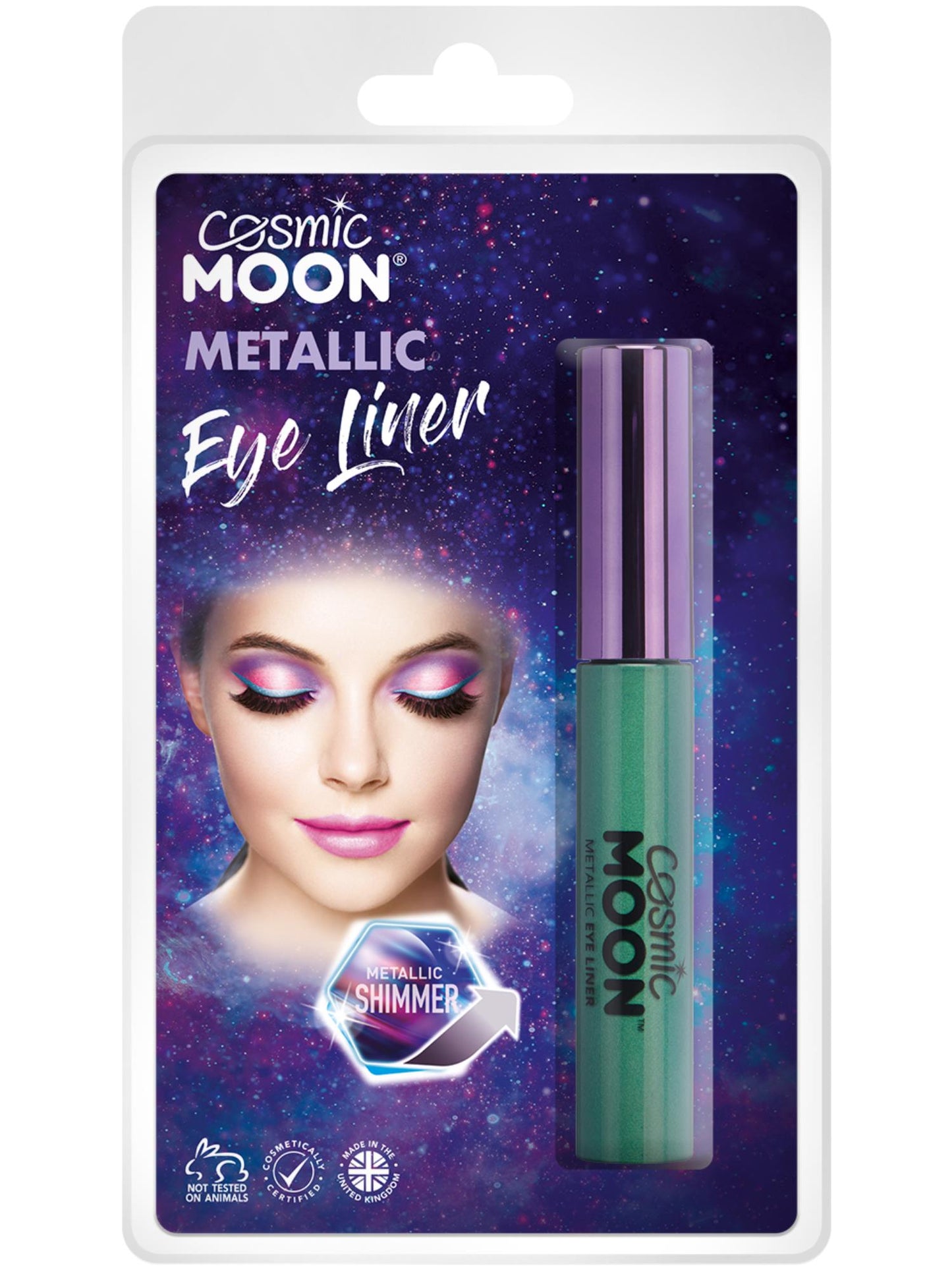 Cosmic Moon Metallic Eye Liner, Green Wholesale
