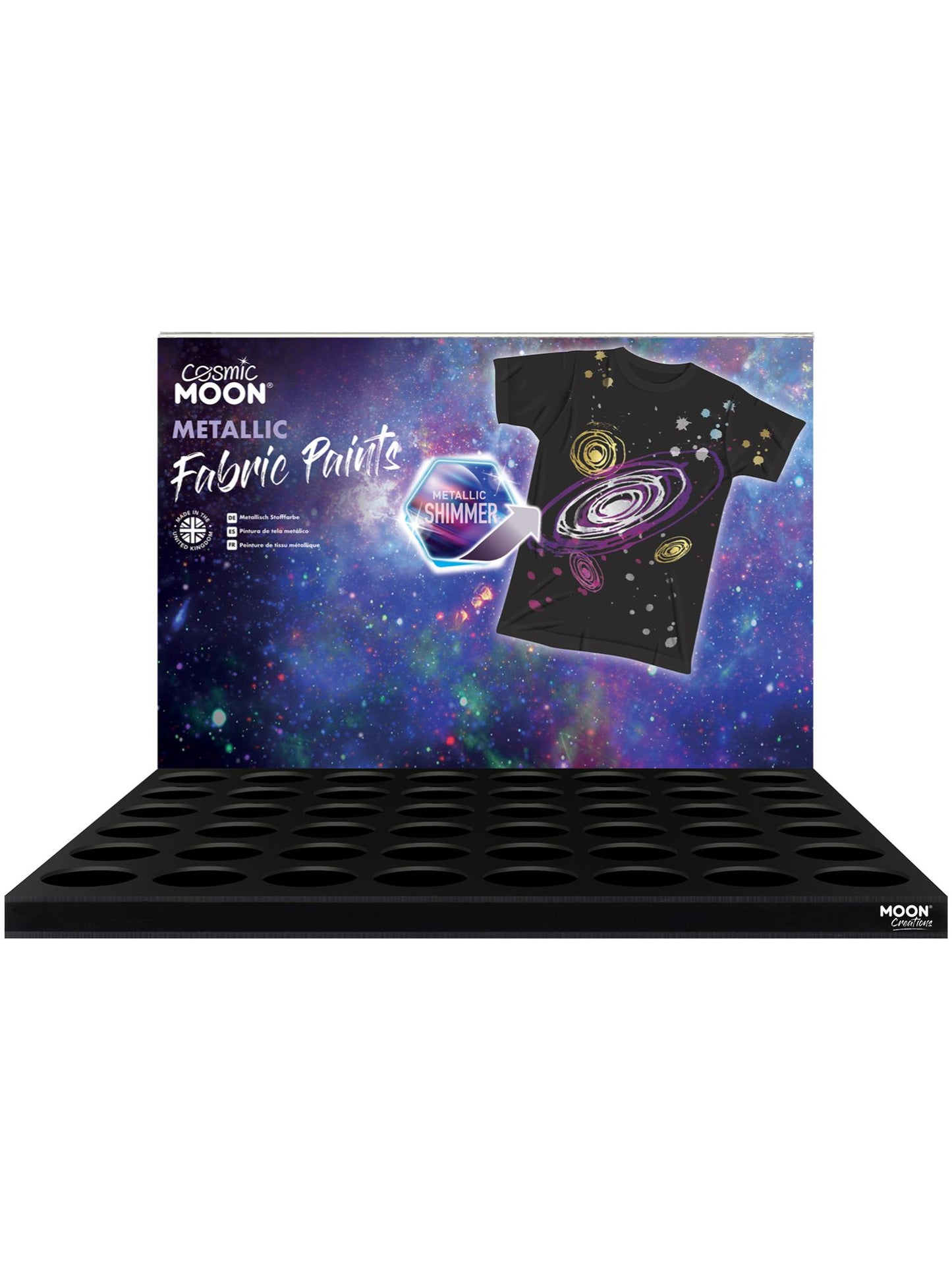 Peinture métallique pour tissu Cosmic Moon, vente en gros