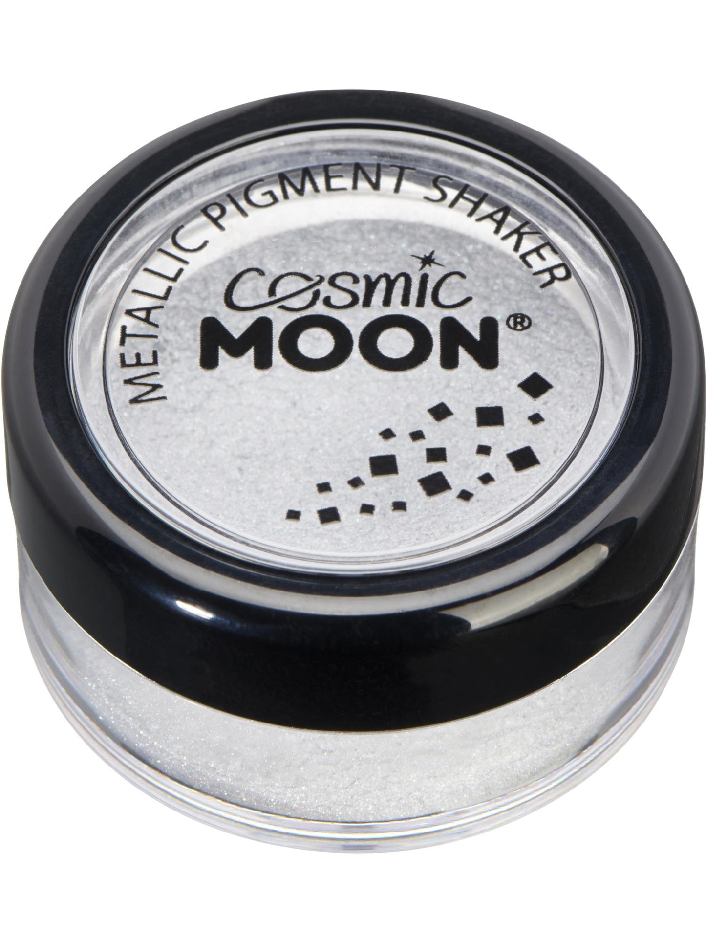 Cosmic Moon Metallic Pigment Shaker, Silver Wholesale