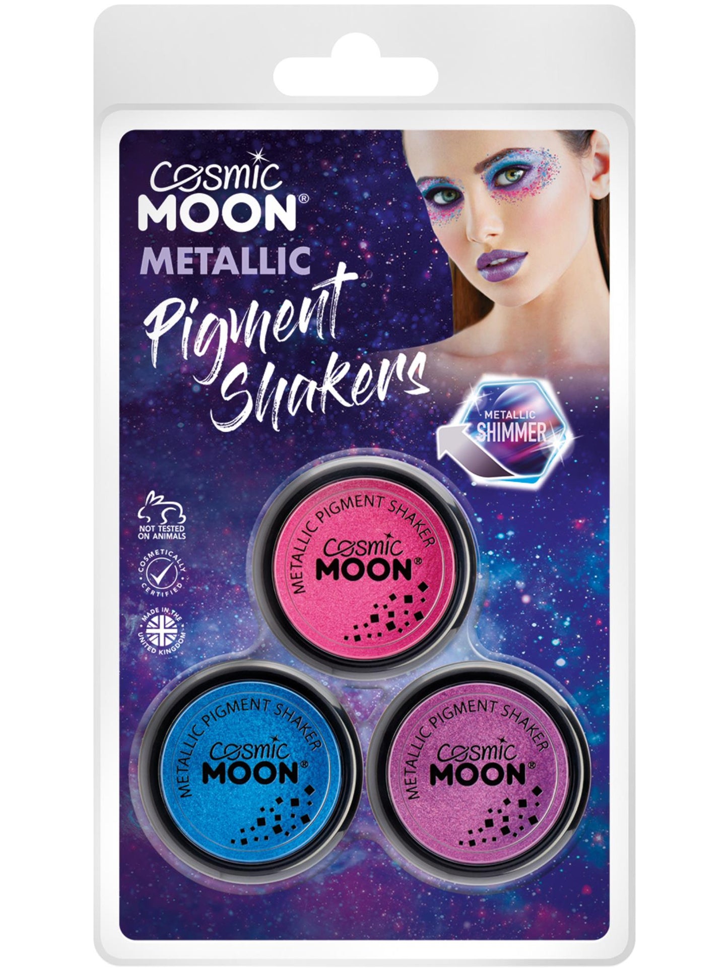 Cosmic Moon Metallic Pigment Shaker, Wholesale