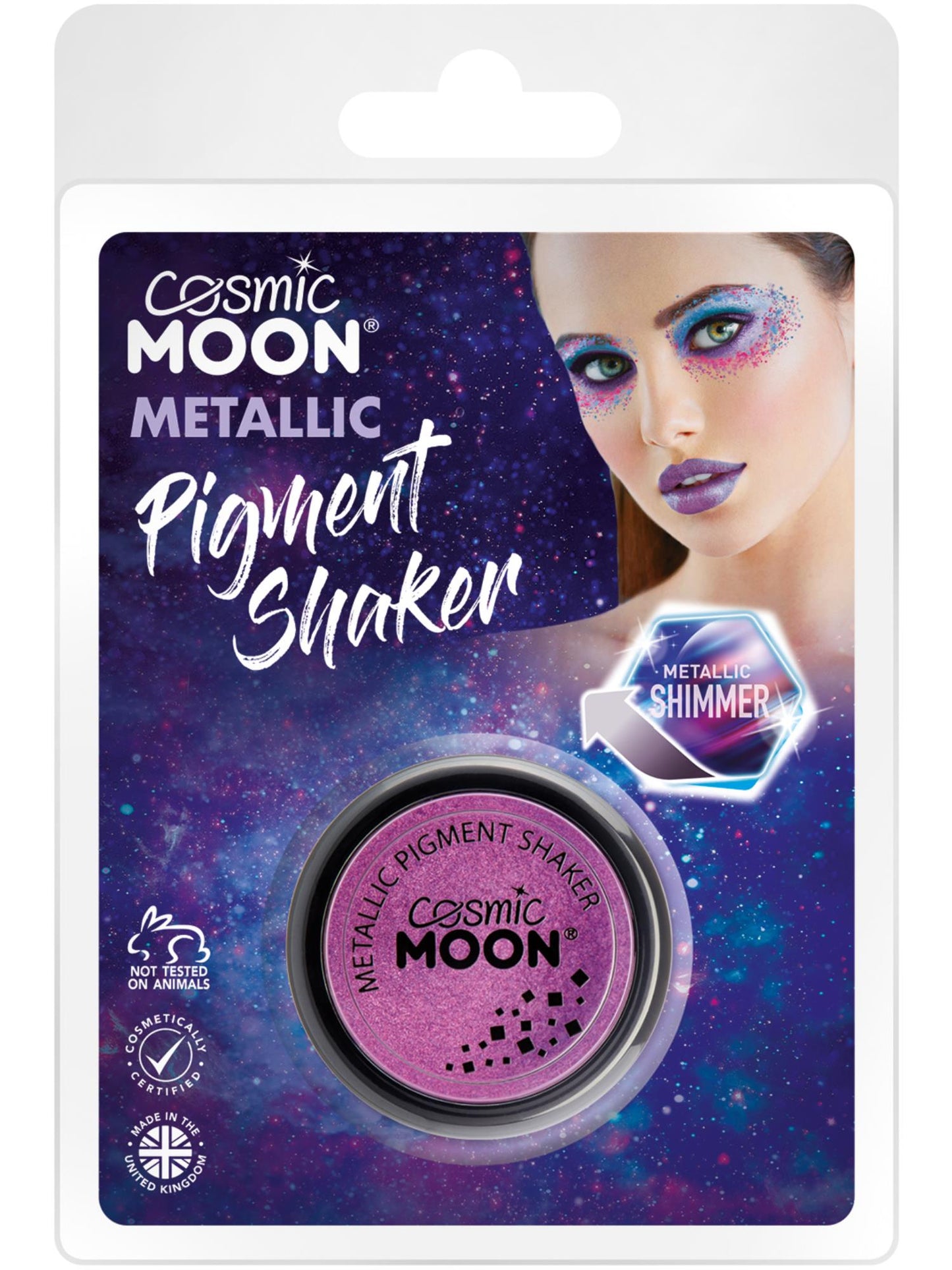 Cosmic Moon Pigment métallique Shaker, violet en gros