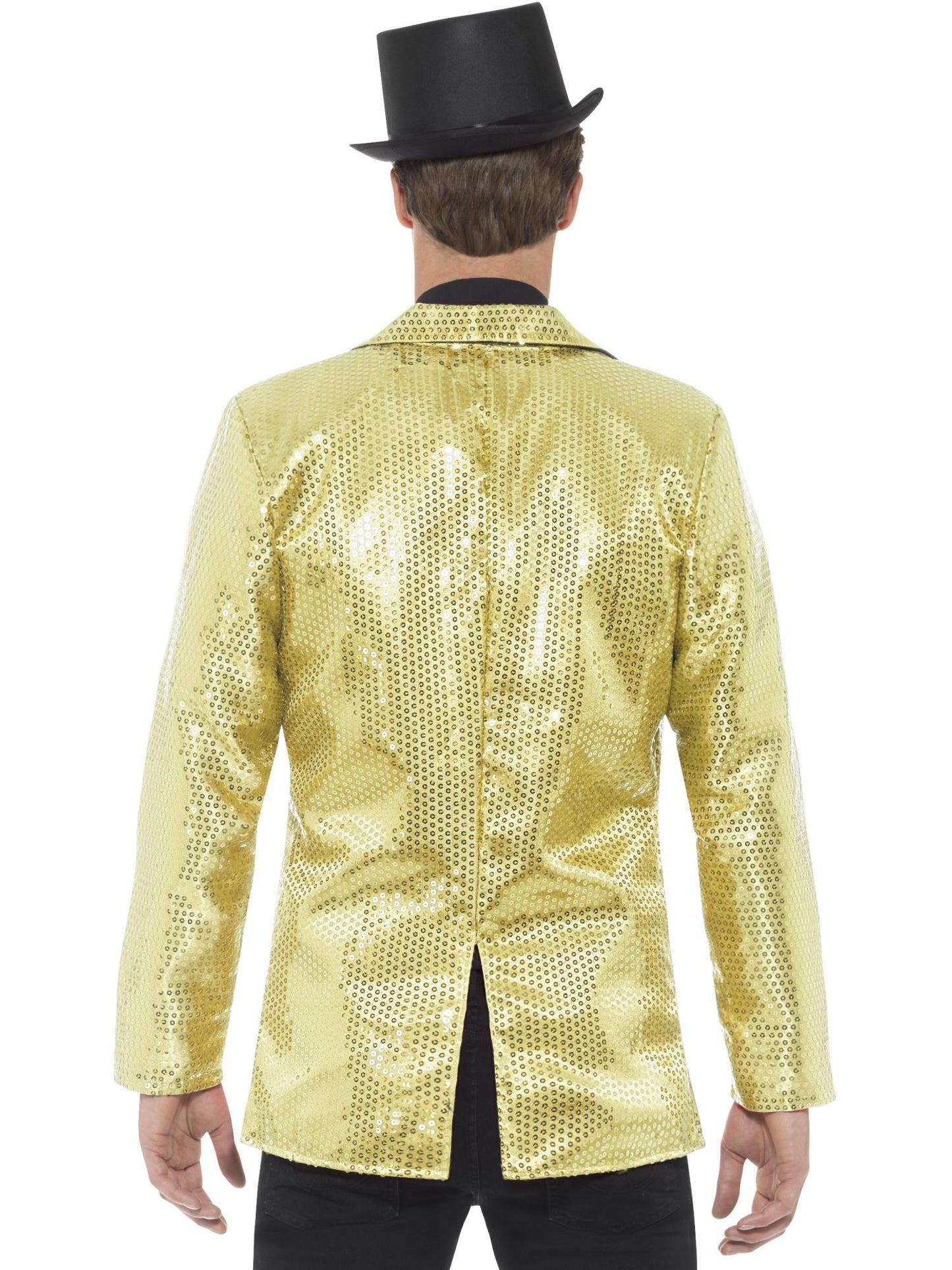 Sequin Jacket, Mens, Gold  Wholesale
