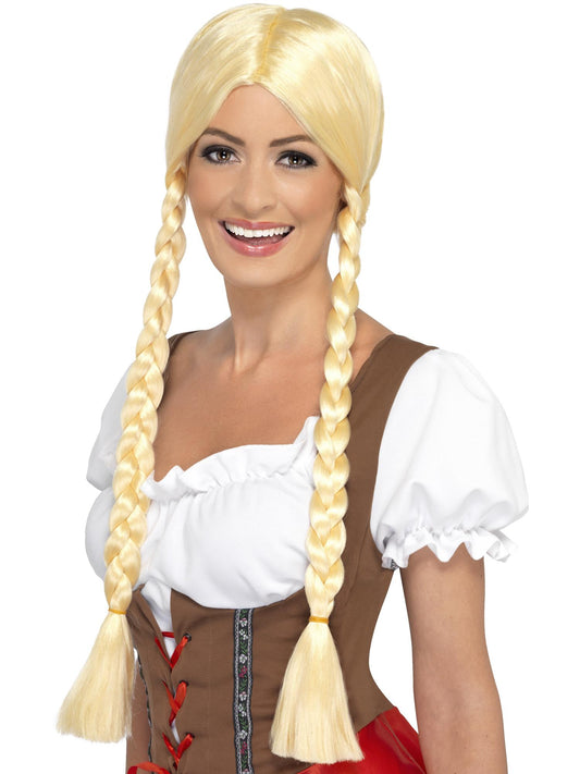 Bavarian Beauty Wig, Blonde  Wholesale