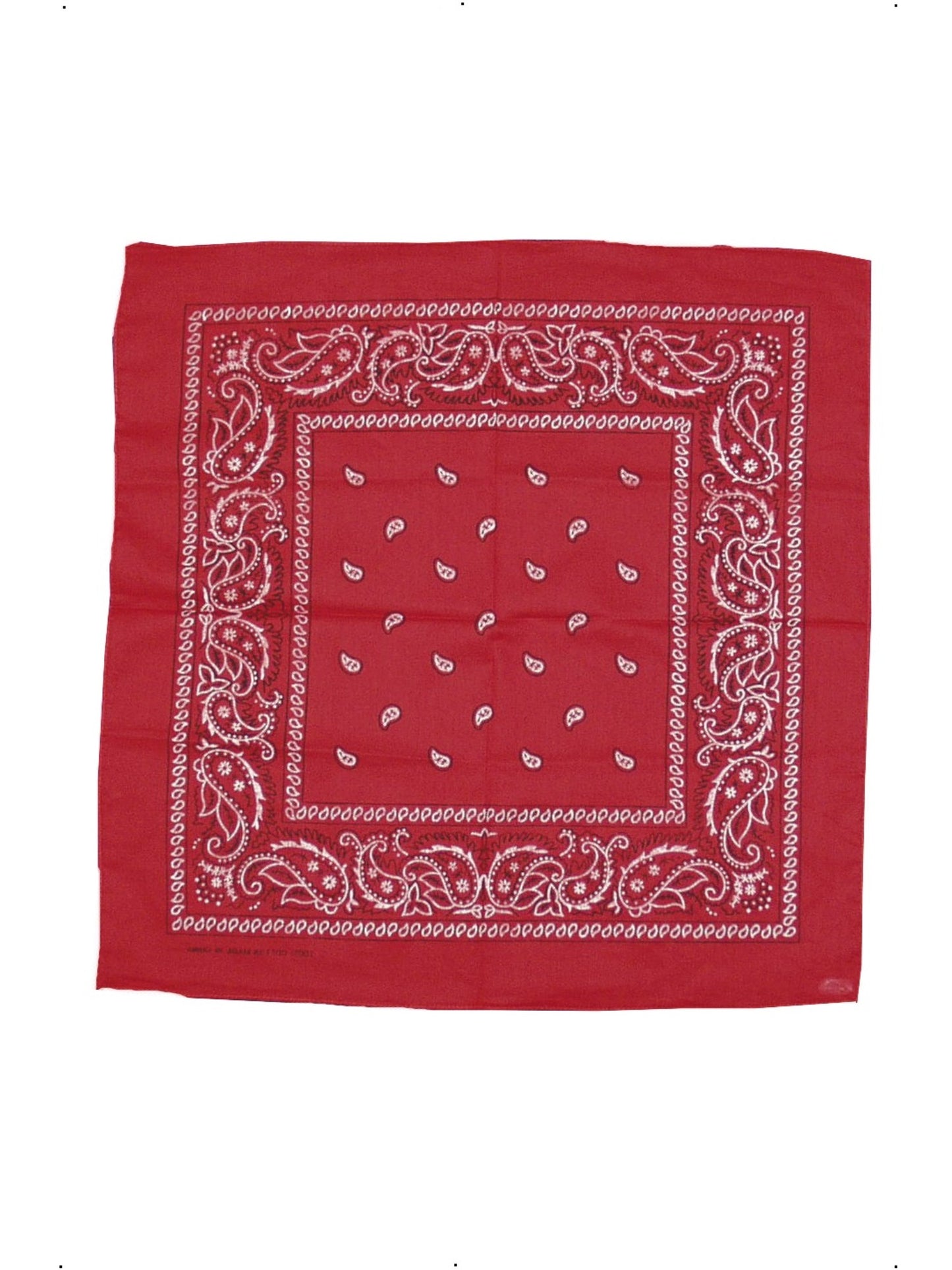 Cowboy-Halstuch, Rot, Western-Design