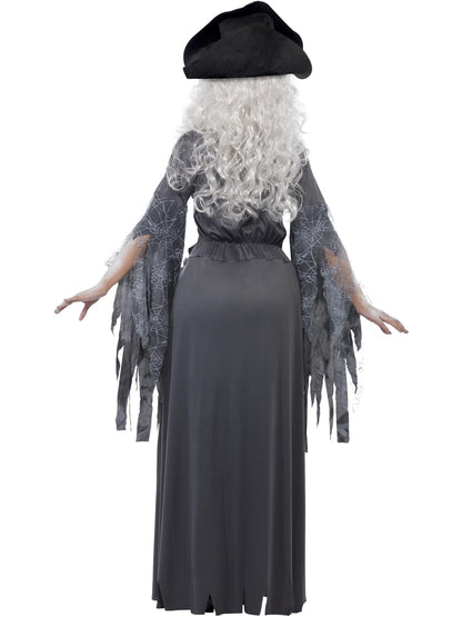 Costume princesse bateau fantôme, Gris, avec robe & chapeau
