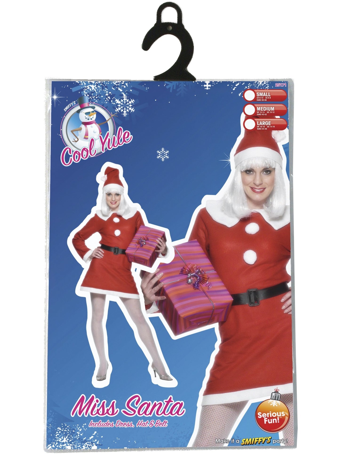 Miss Santa Costume, Red  Wholesale