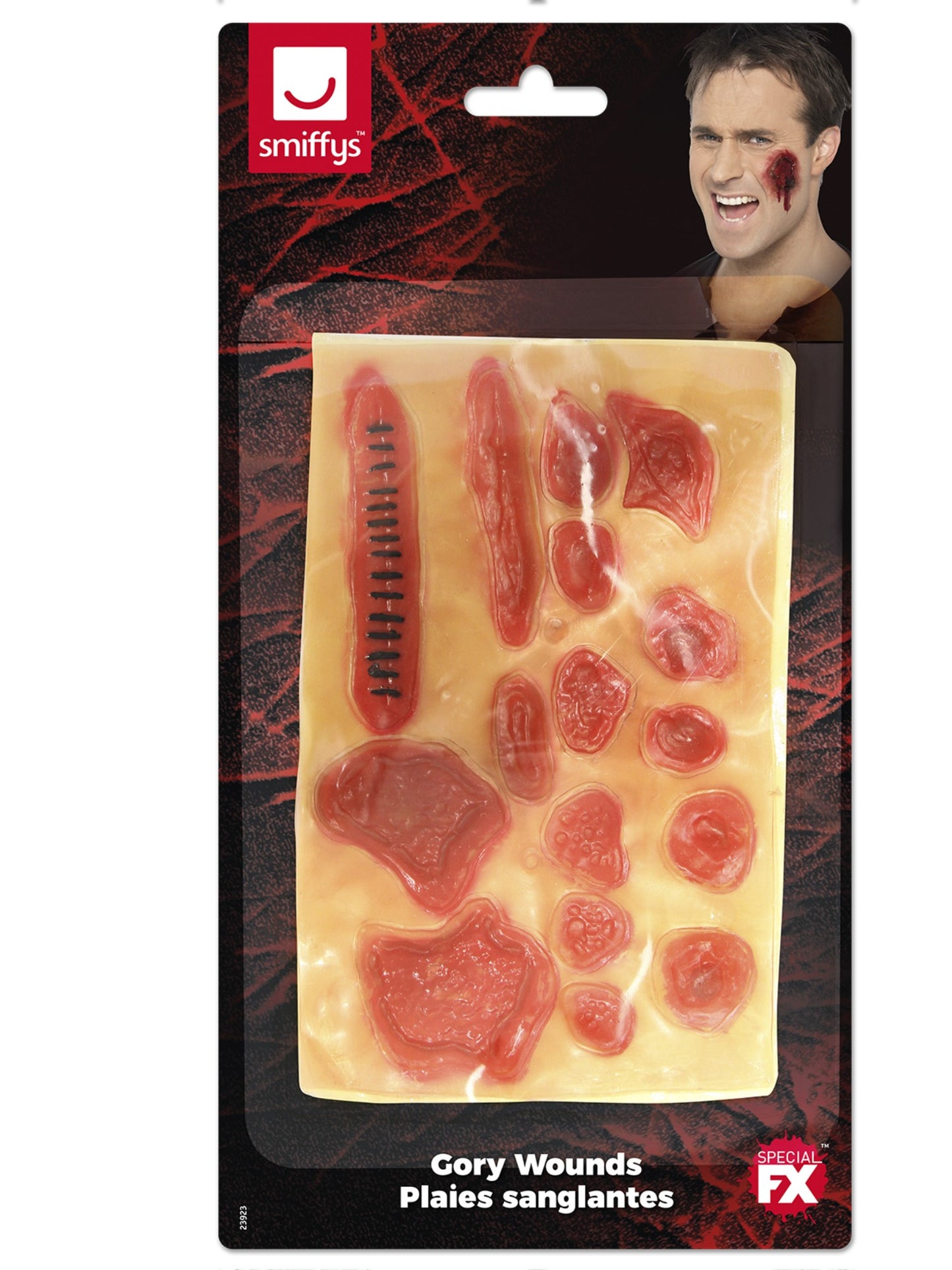 Smiffys Make-Up FX, Gory Wounds, Red  Wholesale