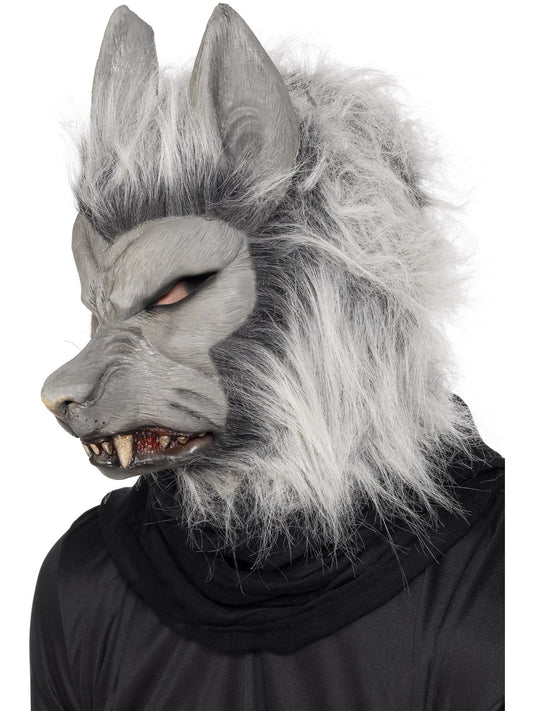 Maske Werwolf, Über Kopf, Latex