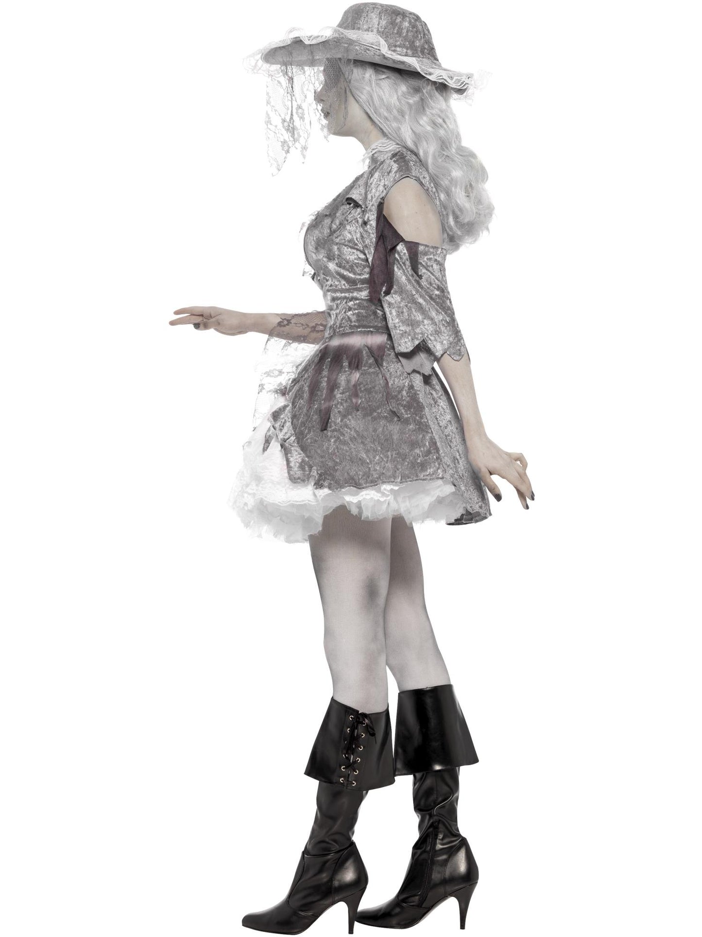 Deluxe Ghost Ship Pirate Treasure Costume, Grey  Wholesale