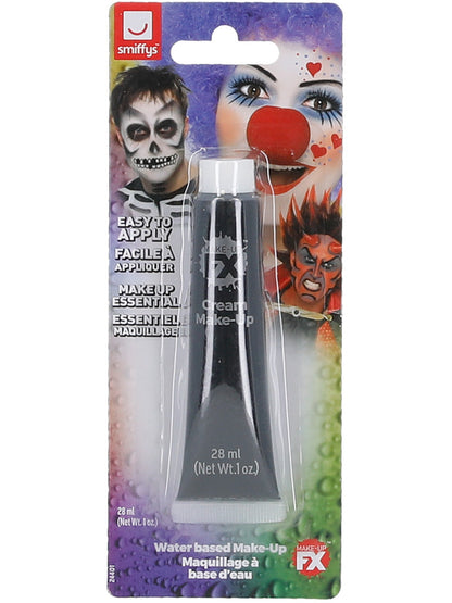 Smiffys Make-Up FX, Aqua Cream Make-Up, Black  Wholesale