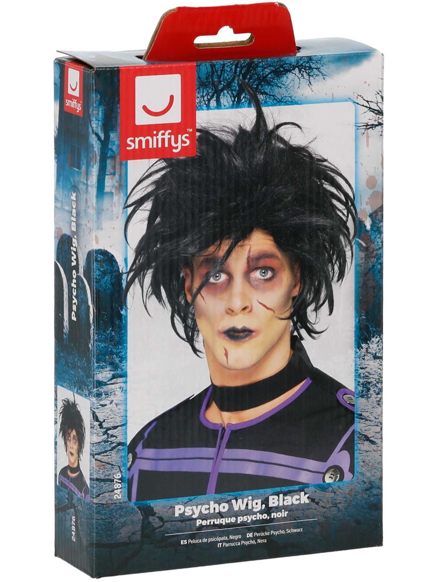 Psycho Wig, Black  Wholesale