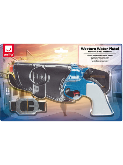 Pistolet à eau Western, un revolver, avec holster et ceinture