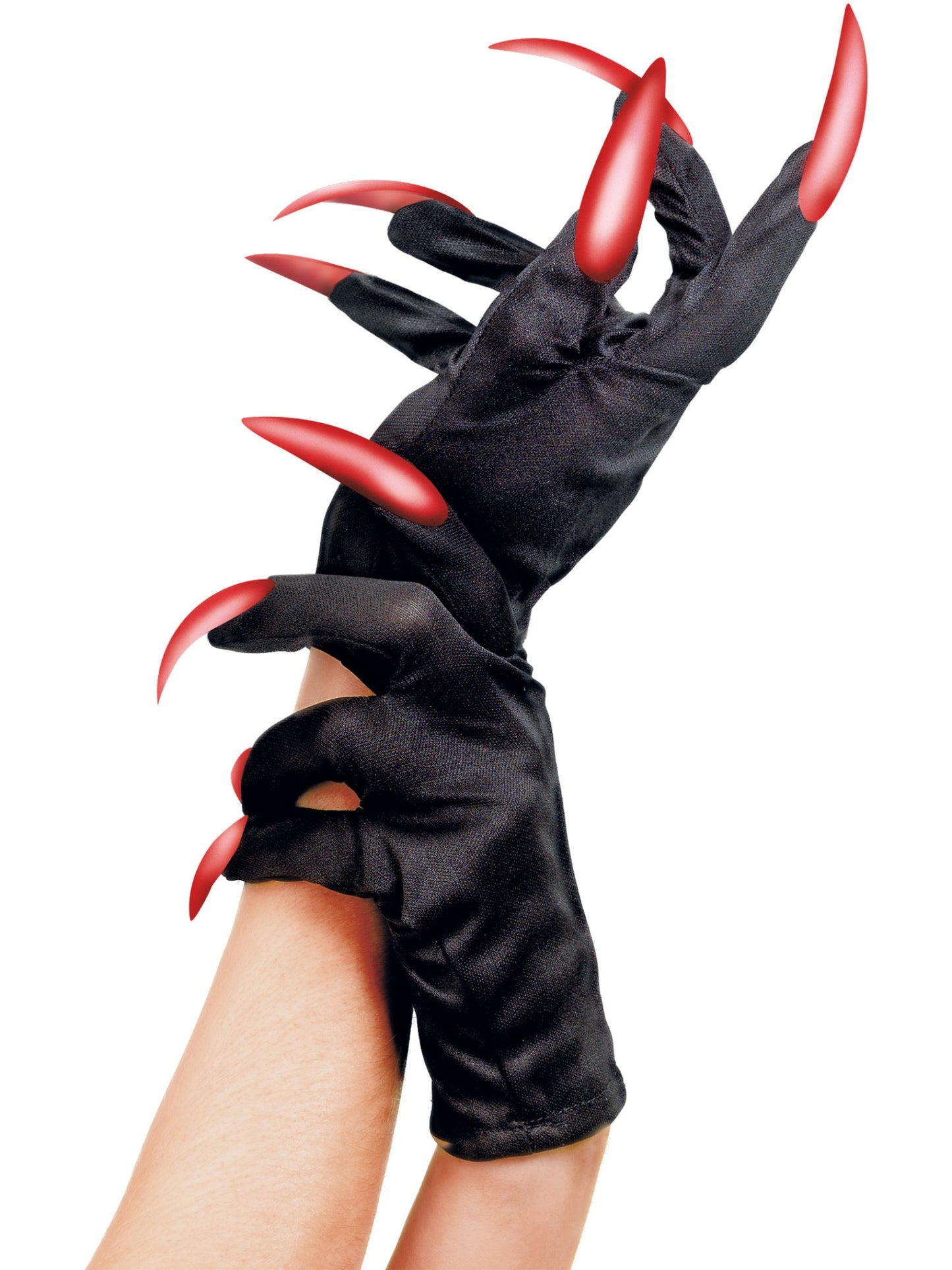 Gants Halloween, avec ongles scintillants