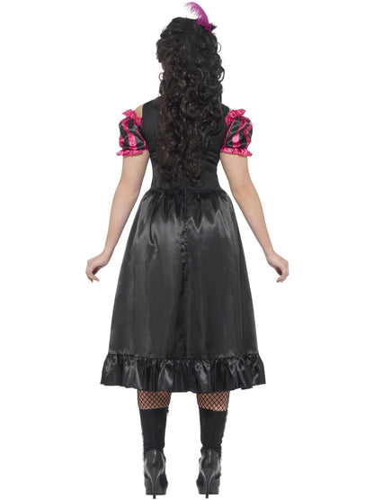Curves Sassy Saloon Costume, Pink  Wholesale
