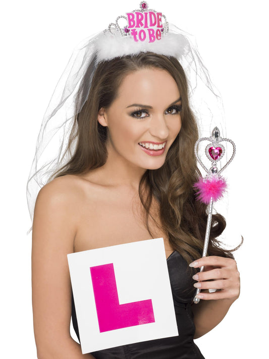 Hen Party Kit, Pink & White  Wholesale
