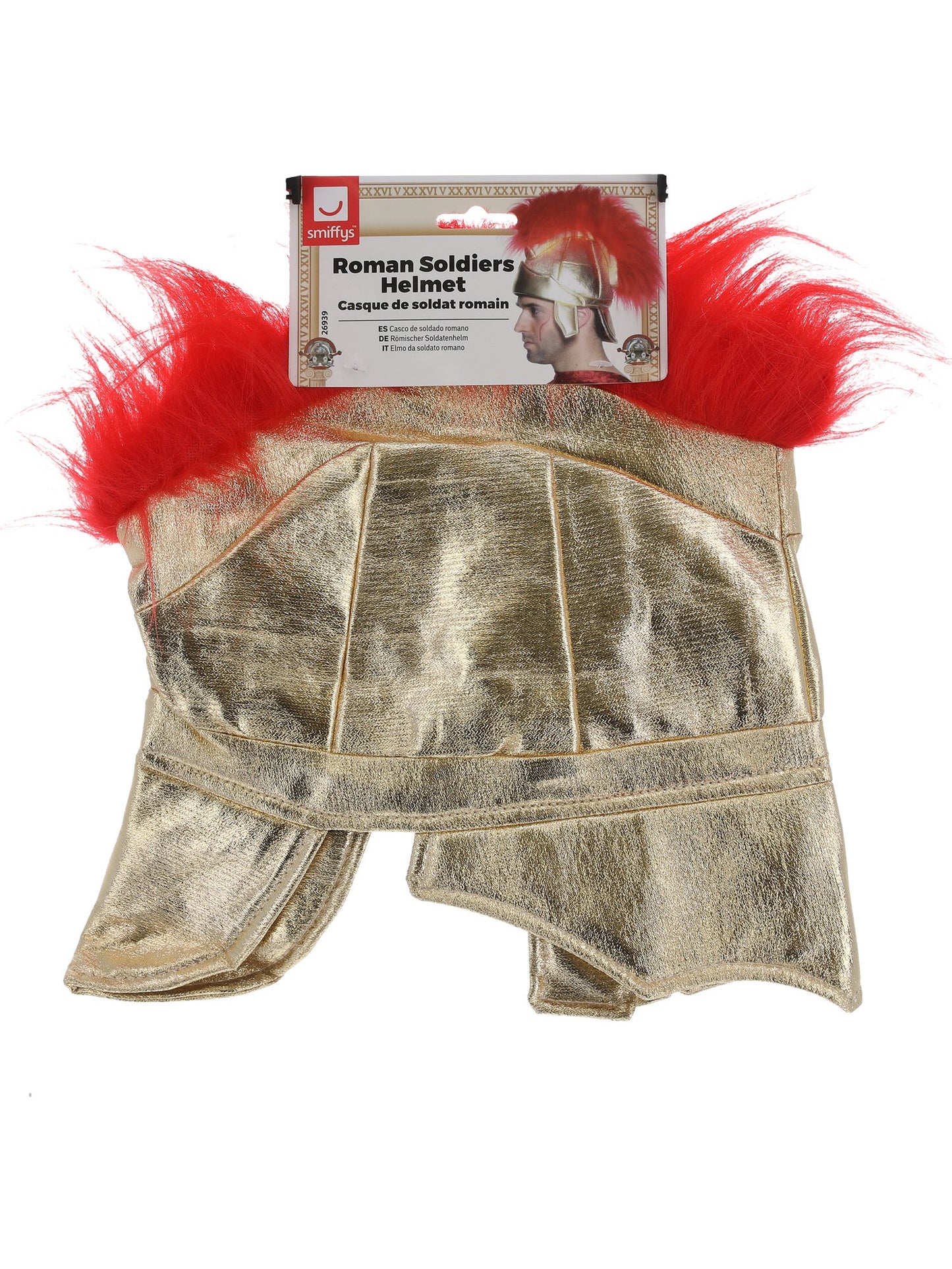 Roman Soldiers Helmet, Gold  Wholesale