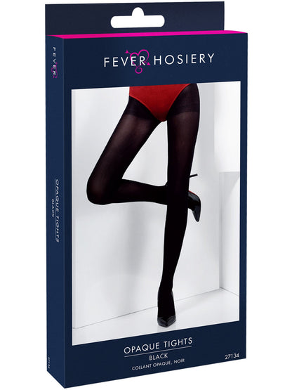 Opaque Tights, Black  Wholesale