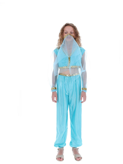 Arabian Princess Costume, Blue  Wholesale