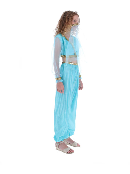 Arabian Princess Costume, Blue  Wholesale