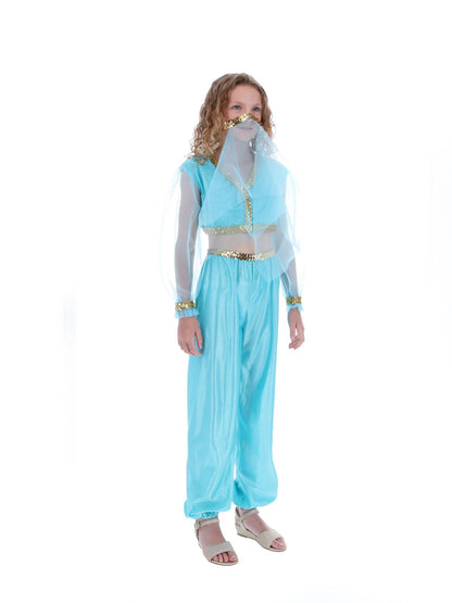 Arabian Princess Costume, Blue  Wholesale
