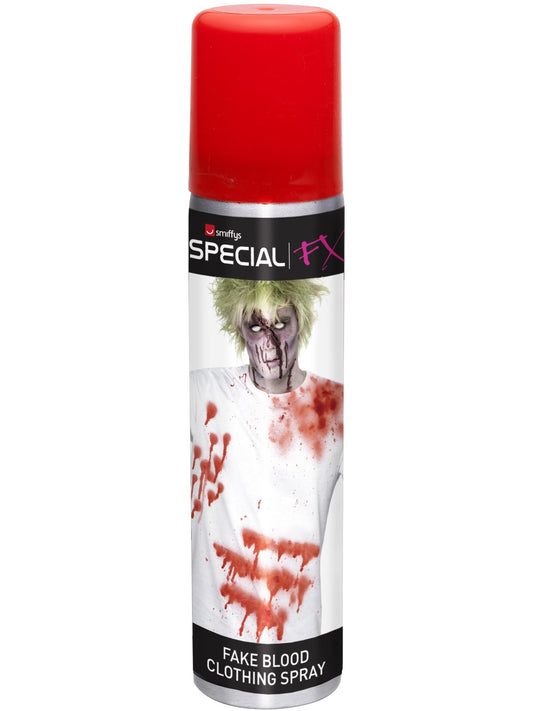 Spray faux sang pour vêtements, flacon de 75ml, 12 flacons