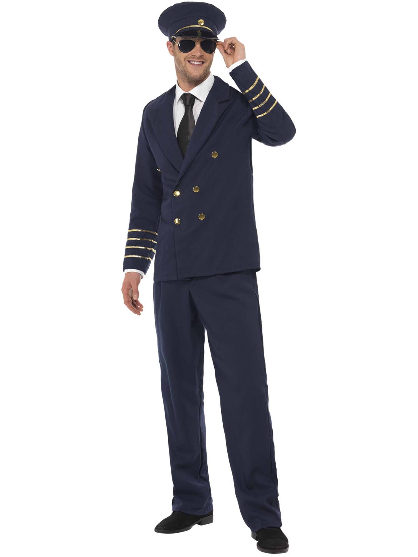 Pilot Costume, Navy Blue  Wholesale