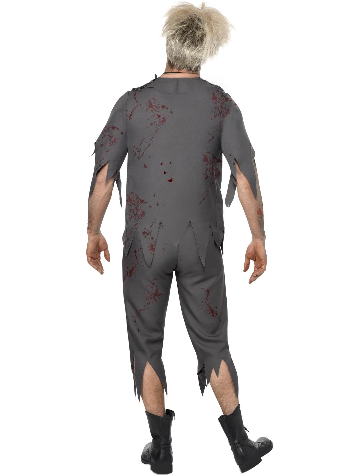 High School Horror Zombie Schoolboy Costume, Grey  Wholesale