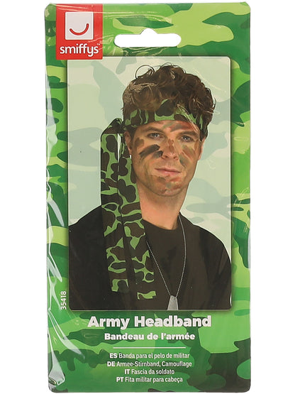 Army Headband, Camouflage  Wholesale