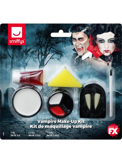 Smiffys Make-Up FX, Vampire Kit, White & Red  Wholesale