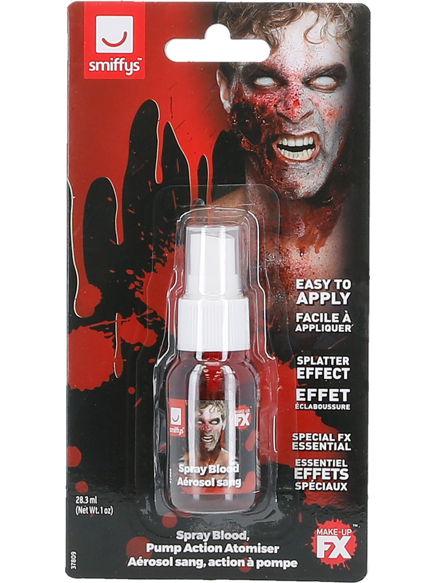 Smiffys Make-Up FX, Spray Blood, Red  Wholesale