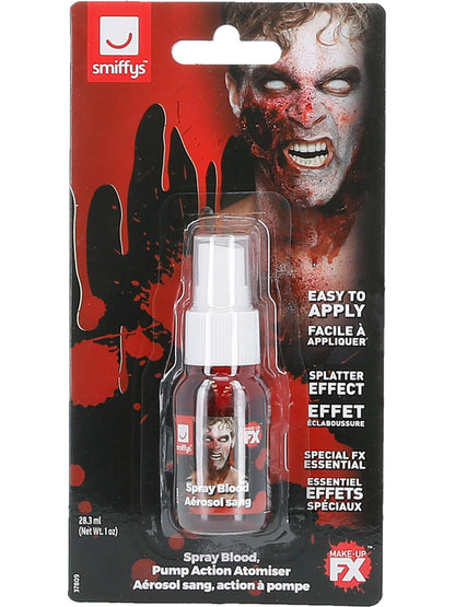 Smiffys Make-Up FX, Spray Blood, Red  Wholesale