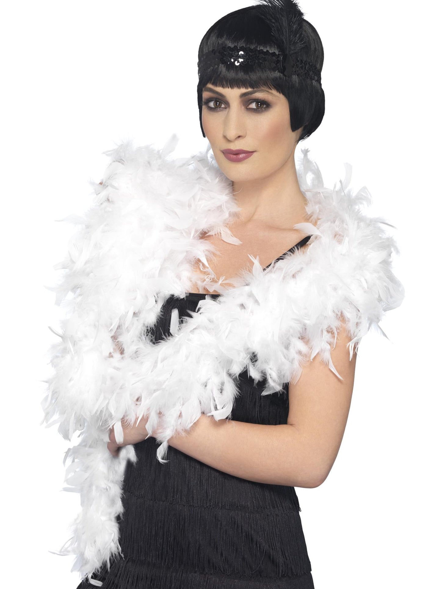 Deluxe Boa, White  Wholesale