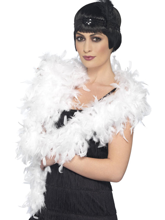 Deluxe Boa, White  Wholesale